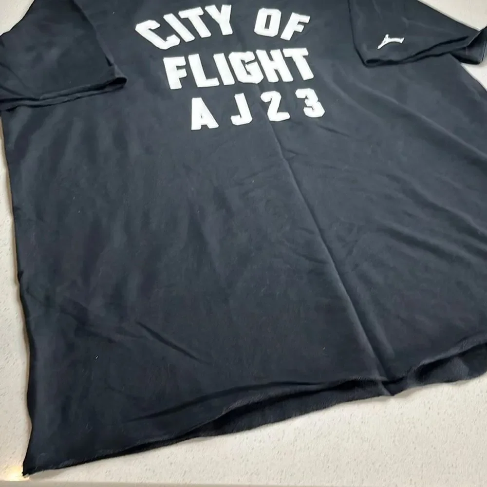 NWT Jordan Sportswear City of Flight AJ 23 Hooded Top T Shirt Mens 3XL